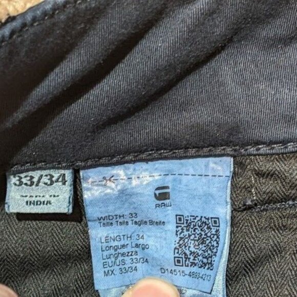 G-Star Men's Cargo Pants - Dark Blue - Picture 3 of 9